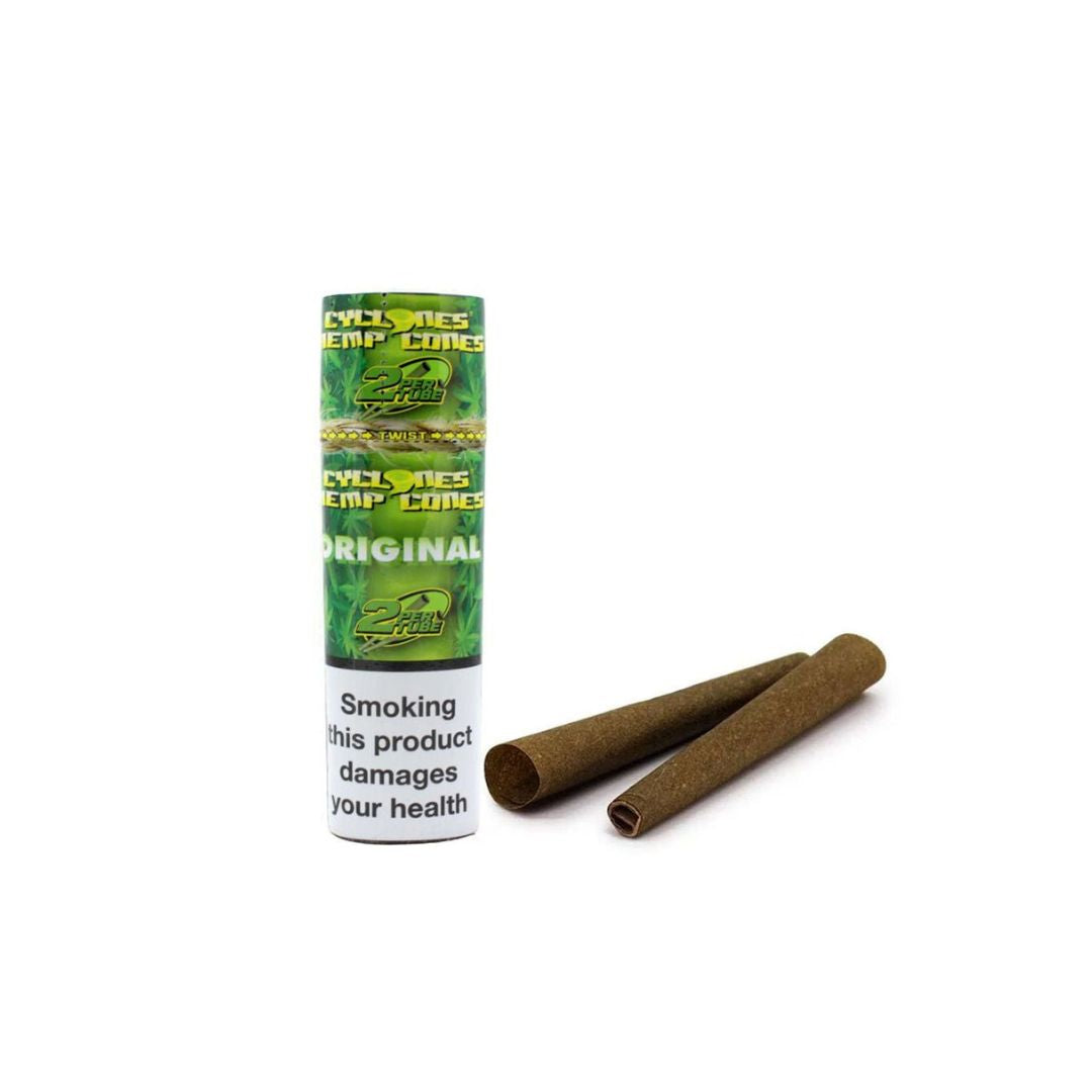 CYCLONE ORIGINAL HEMP CONES 2PK