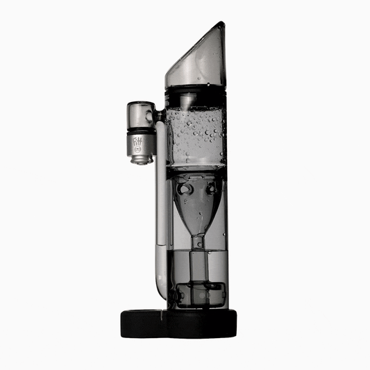 PILLAR PIVOT BUBBLER - SMOKE