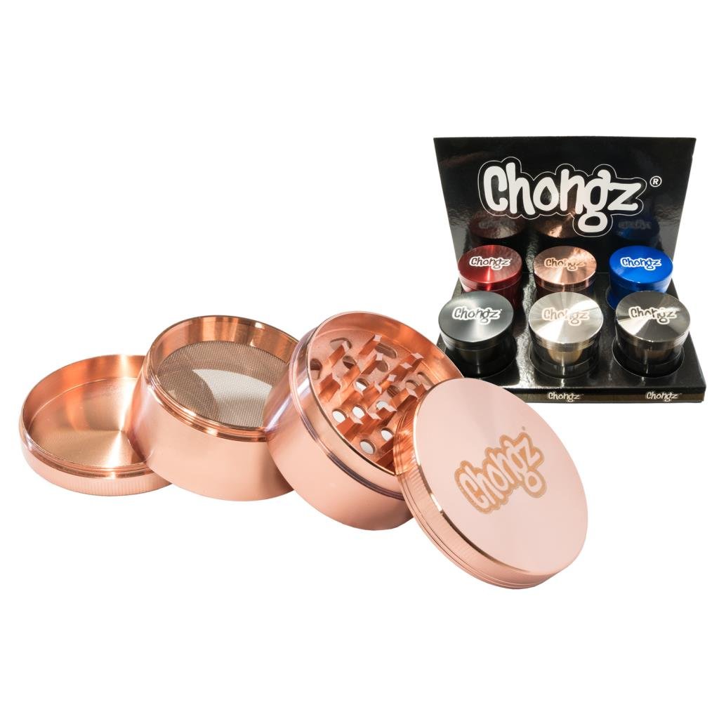 CHONGZ 60MM 4 PART GRINDER MR BRIGHTSIDE - SeedySide