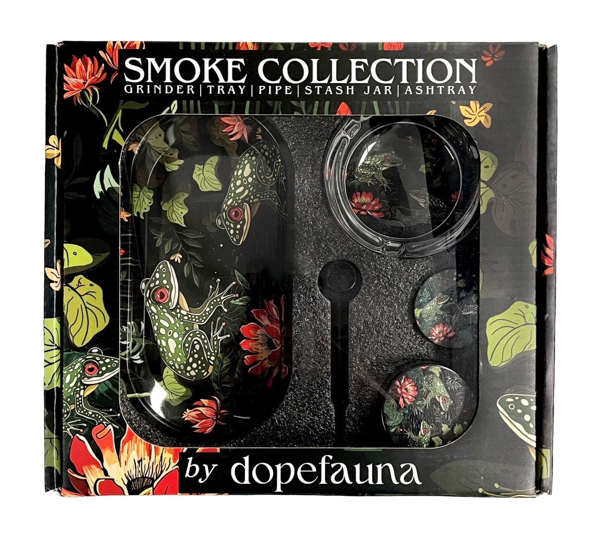 DOPEFAUNA SMOKE COLLECTION BOX - FROG DESIGN - SeedySide