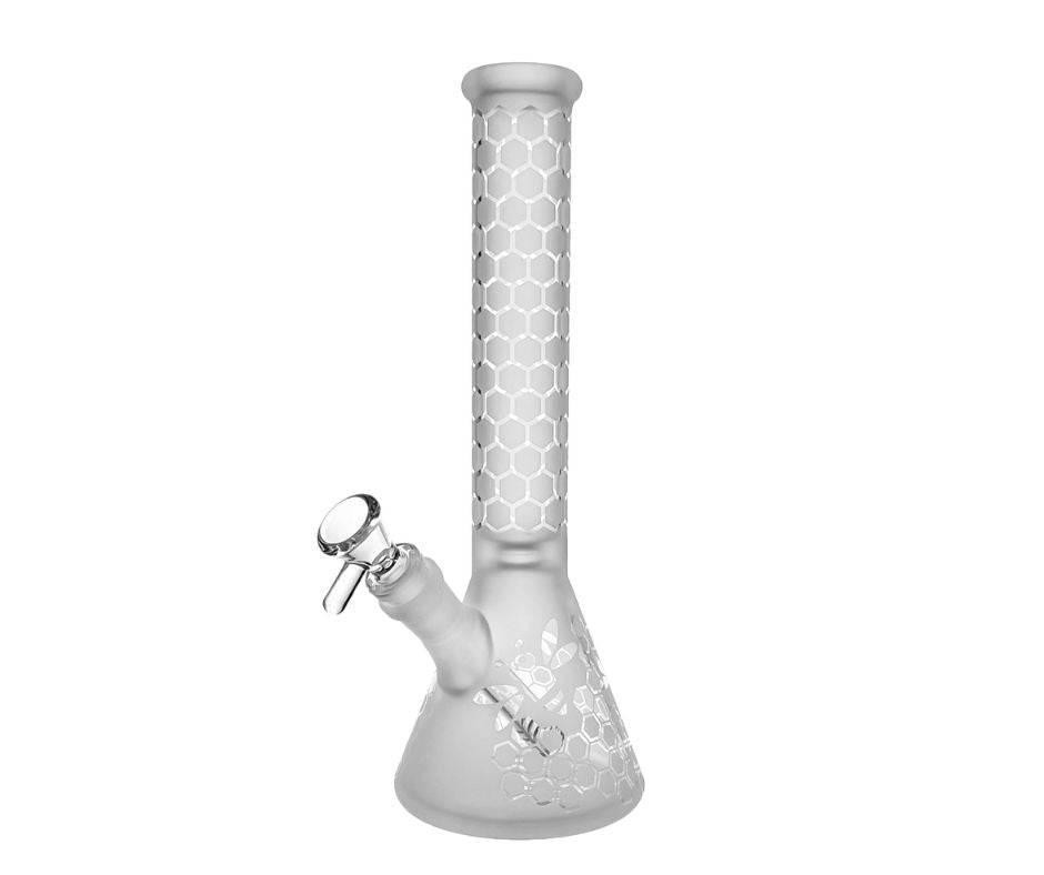 GLASS HIVE 28.5CM BEAKER BONG - SeedySide