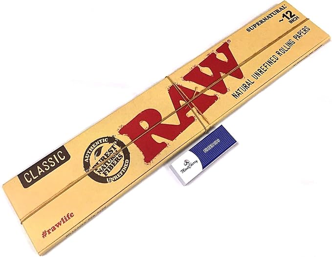 RAW 12 INCH ROLLING PAPERS - SeedySide