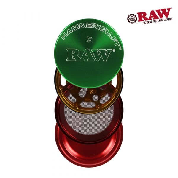RAW X HAMMERCRAFT SMALL 49MM 4PT GRINDER - SeedySide