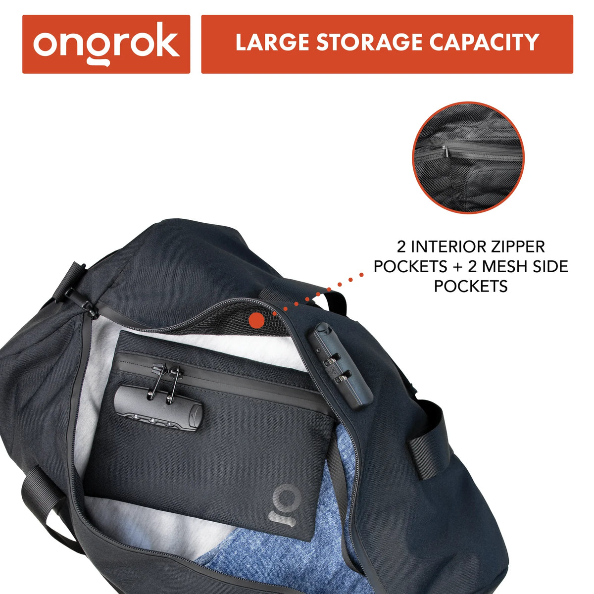 Ongrok Carbon-Lined Duffle Bag