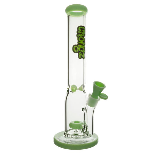 GLASS CHONGZ 35CM "STINKY TOES" PERC GLASS
