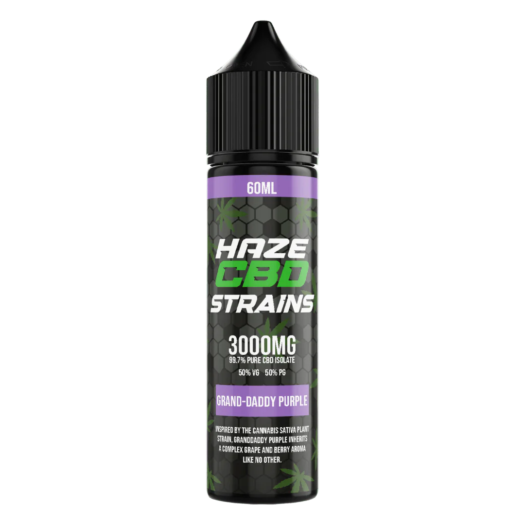 HAZE CBD STRAINS 3000MG 60ML