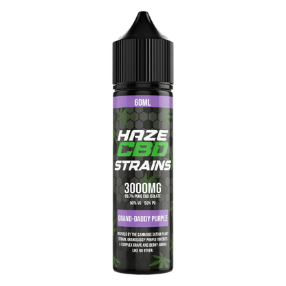 HAZE CBD STRAINS 3000MG 60ML
