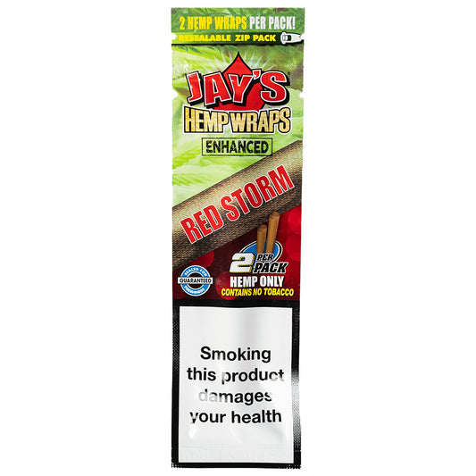 JUICY JAY RED STORM HEMP WRAPS