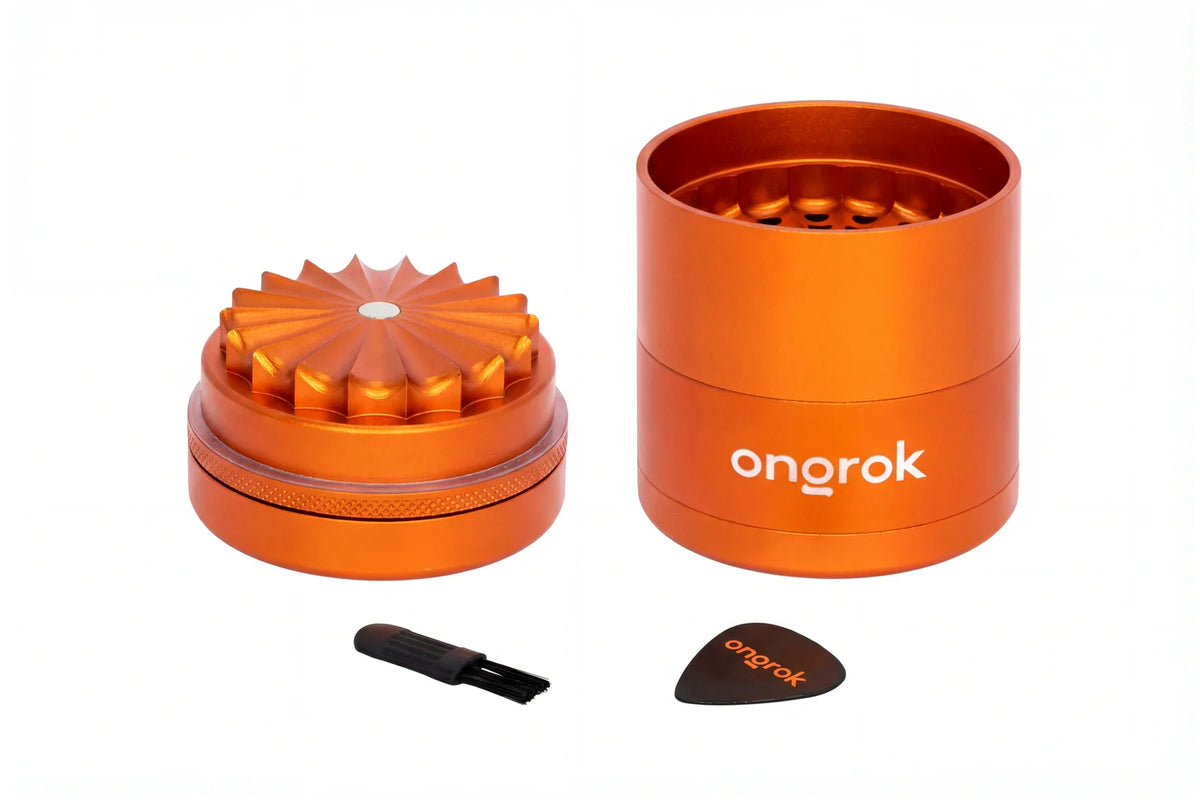ONGROK 55MM TOOTHLESS 5-PIECE GRINDER