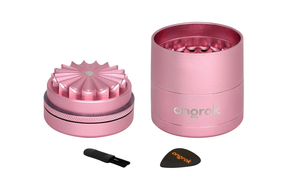 ONGROK 55MM TOOTHLESS 5-PIECE GRINDER