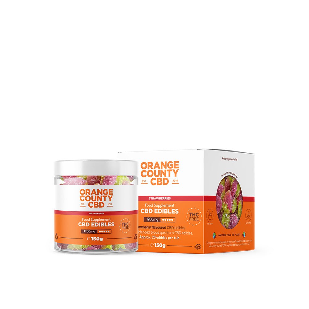 CBD GUMMY'S 1200MG SMALL TUB - SeedySide
