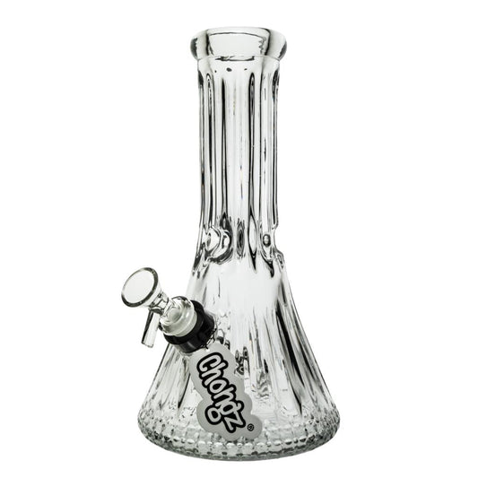 CHONGZ 25CM "LAZARUS" CUT GLASS BEAKER WATERPIPE - SeedySide