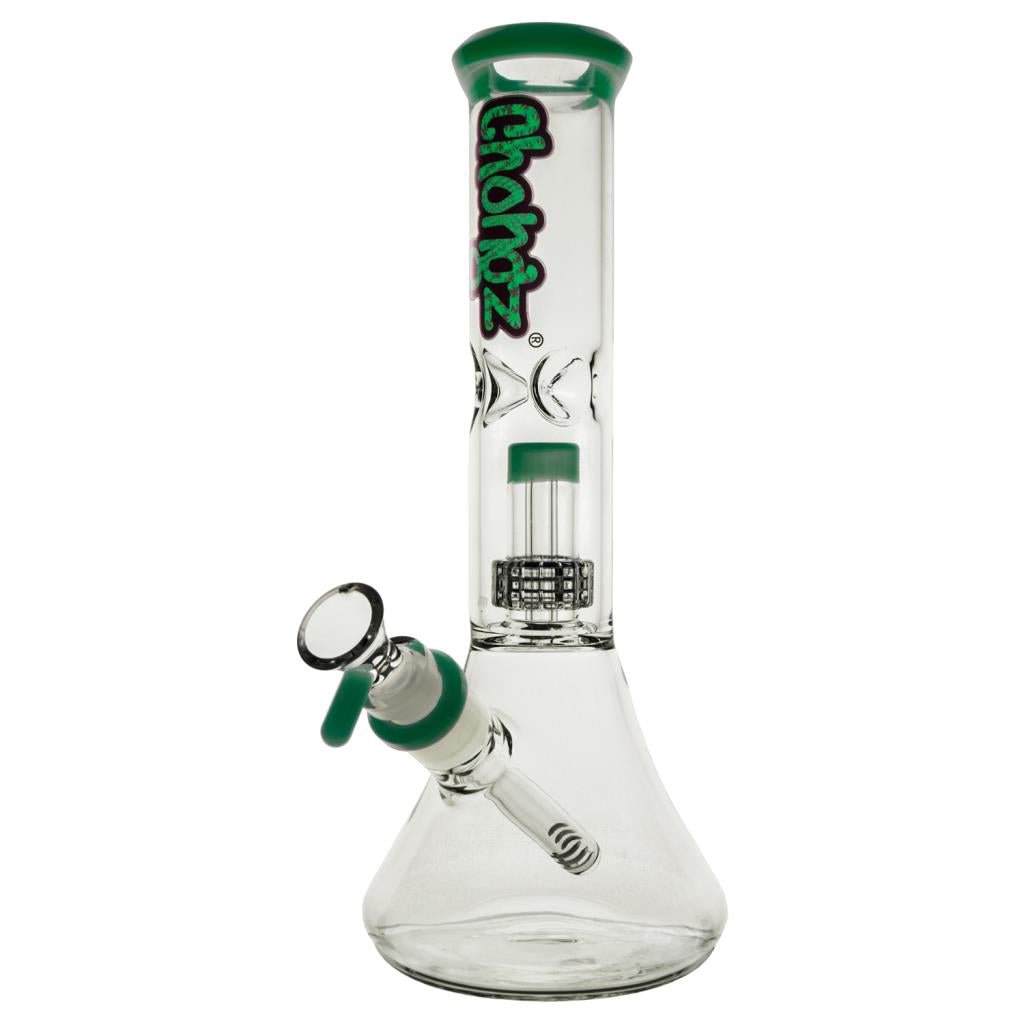 CHONGZ GLASS "BANDIT" 4MM 27.5CM WATERPIPE - SeedySide