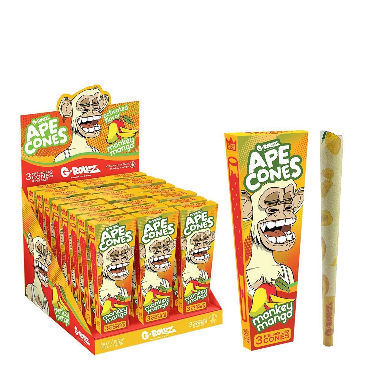 G - ROLLZ - POP ACTIVATED APE CONES - SeedySide