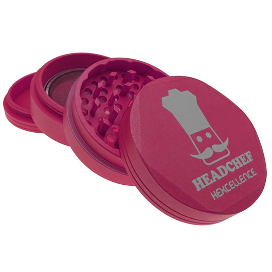 HEADCHEF HARDCORE HEXCELLENCE 62MM 4PT GRINDER - SeedySide