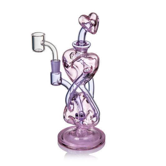 HTH (HEART TO HEART) MINI DAB RIG - HEART RIG - SeedySide