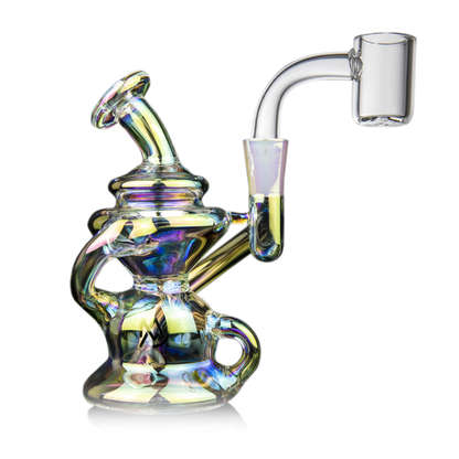 HYDRA MINI DAB RIG - IRIDESCENT - SeedySide