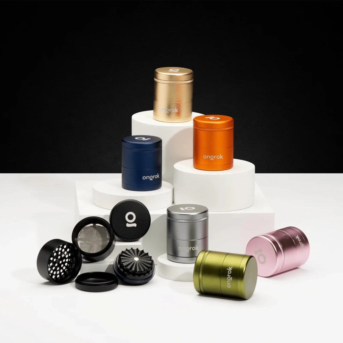 ONGROK 55MM TOOTHLESS 5-PIECE GRINDER - SeedySide