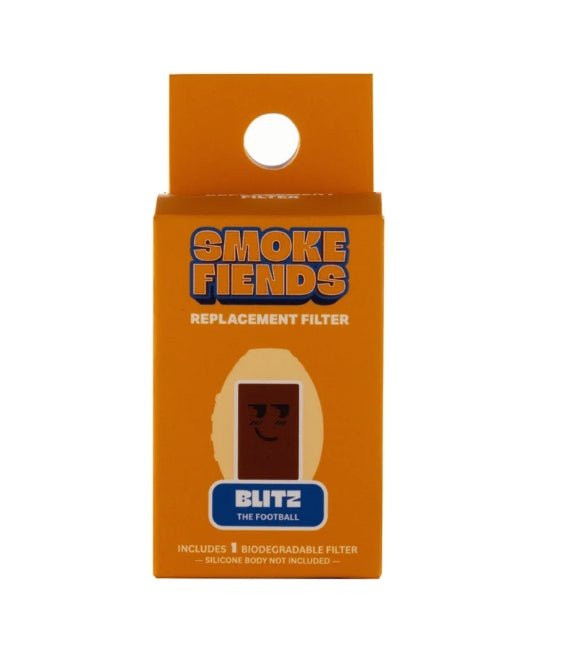 Smoke Fiends Football Glass Filter Tip - SeedySide