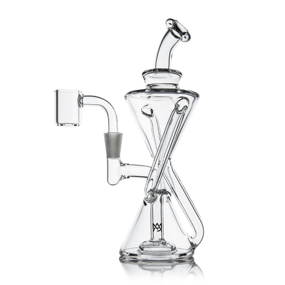 TIME TURNER MINI DAB RIG - CLEAR - SeedySide
